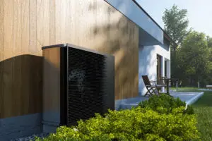 Une pompe à chaleur installée par Moyse 3D