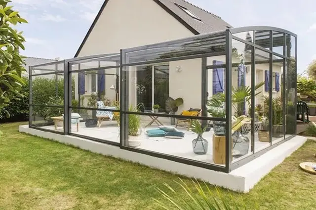 Un abri de terrasse Moyse 3D