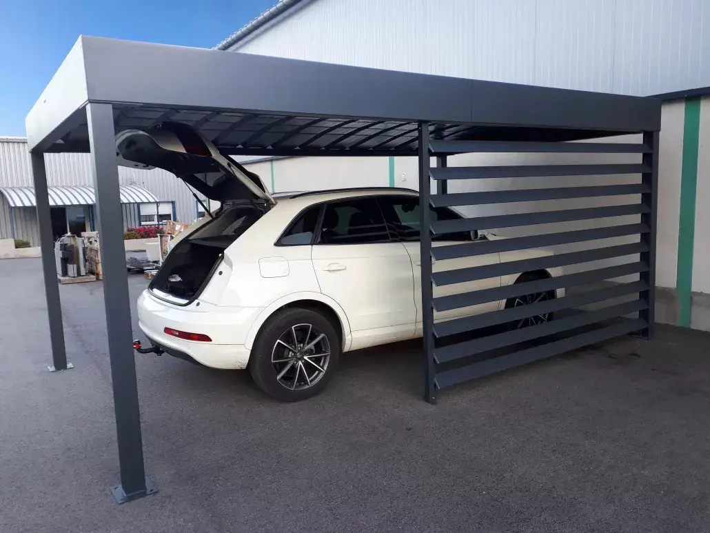 Un carport installé par Moyse 3D
