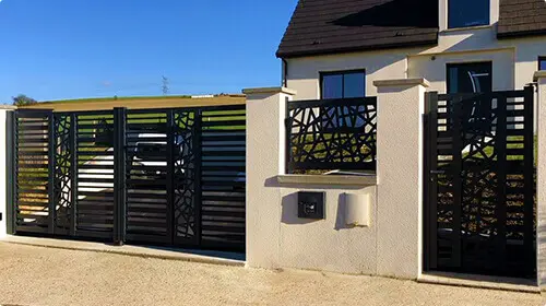 Un portail de la marque KSM