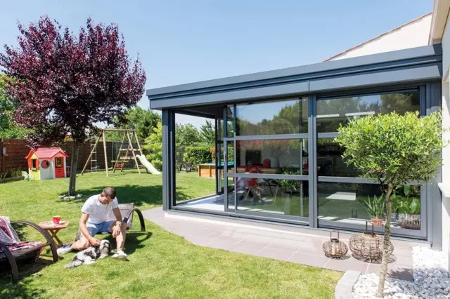 Une véranda Gustave Rideau installée par Moyse 3D