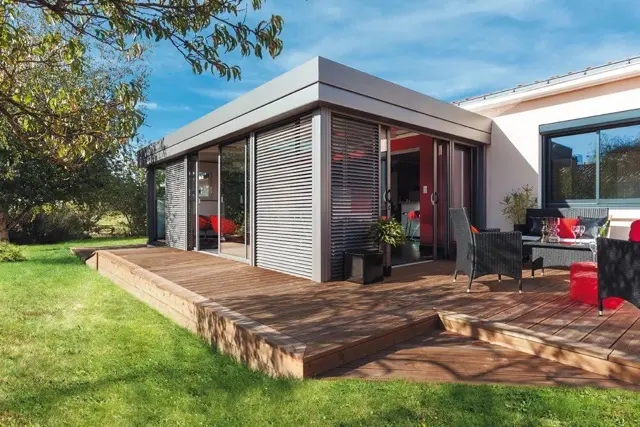 Une véranda Gustave Rideau installée par Moyse 3D