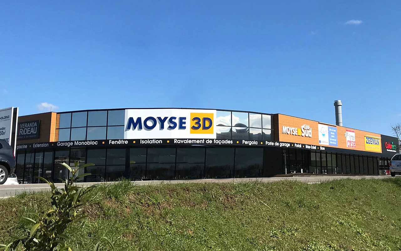 Le showroom Moyse 3D à Besançon